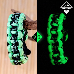- Fesztivál - paracord karkötő (foszforeszkáló) -  - Meska.hu