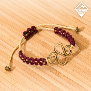 NYÁRI AKCIÓ - Nimfa - microcord karkötő -  - Meska.hu