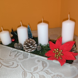 Karácsonyi, adventi asztali dísz (HMD001) - Meska.hu