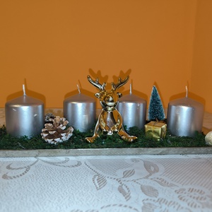Karácsonyi, adventi asztali dísz (HMD002) - Meska.hu