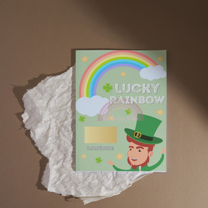 Kaparós kártya / Lucky Rainbow / Ajándék, születésnap, névnap, ünnep, céges / Kaparós sorsjegy, Otthon & Életmód, Papír, írószer, Ajándékozás kellékei, Ajándék sorsjegy, Fotó, grafika, rajz, illusztráció, MESKA