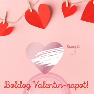 Valentin-napi kaparós sorsjegy 2. - otthon & életmód - papír, írószer - ajándékozás kellékei - ajándék sorsjegy - Meska.hu