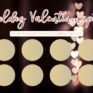 Valentin-napi kaparós sorsjegy 18. - otthon & életmód - papír, írószer - Meska.hu