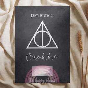 Kaparós kártya / Harry Potter 2. / Ajándék, születésnap, névnap, ünnep, céges / Kaparós sorsjegy, Otthon & Életmód, Papír írószer, Ajándékozás kellékei, Ajándék sorsjegy, Fotó, grafika, rajz, illusztráció, MESKA