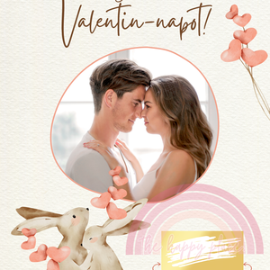 Saját fényképes Valentin-napi kaparós sorsjegy 30. - otthon & életmód - papír, írószer - ajándékozás kellékei - ajándék sorsjegy - Meska.hu