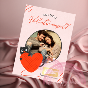 Saját fényképes Valentin-napi kaparós sorsjegy 28.  - Meska.hu