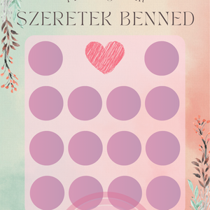 14 dolog, amit szeretek benned / kaparós kártya / Valentin-nap 4. - otthon & életmód - papír, írószer - ajándékozás kellékei - ajándék sorsjegy - Meska.hu