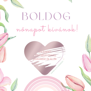 NŐNAPI kaparós kártya / Ajándék, születésnap, névnap, keresztszülő-, tanúfelkérő, unokabejelentő / Kaparós sorsjegy 10. - otthon & életmód - papír, írószer - ajándékozás kellékei - ajándék sorsjegy - Meska.hu