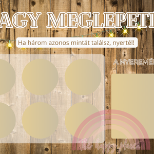 NAGYPAPA LESZEL! kaparós kártya :) / Baba bejelentő / Nagy meglepetés kaparós sorsjegy 1. - otthon & életmód - papír, írószer - ajándékozás kellékei - ajándék sorsjegy - Meska.hu