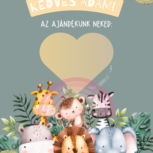 Kaparós kártya gyerekeknek :) / Születésnap, névnap, gyereknap / Ajándékkísérő, ajándék átadás/ Kaparós sorsjegy 4. - otthon & életmód - papír, írószer - ajándékozás kellékei - ajándék sorsjegy - Meska.hu