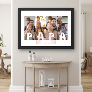Papa kép / Ajándék papának / Fali dekoráció, falikép, kollázs / digitális, nyomat / A4, A3 - otthon & életmód - dekoráció - kép & falikép - poszter - Meska.hu