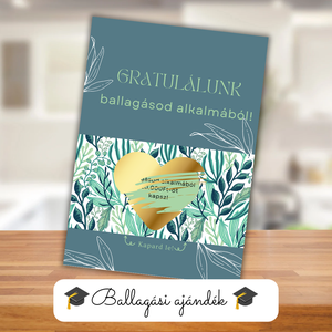 Ballagási kaparós kártya 2. / Ajándék, ballagás, diploma / Kaparós sorsjegy, Otthon & Életmód, Papír, írószer, Ajándékozás kellékei, Ajándék sorsjegy, Fotó, grafika, rajz, illusztráció, MESKA