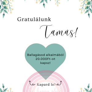 Ballagási kaparós kártya 3. / Ajándék, ballagás, diploma / Kaparós sorsjegy - otthon & életmód - papír, írószer - ajándékozás kellékei - ajándék sorsjegy - Meska.hu