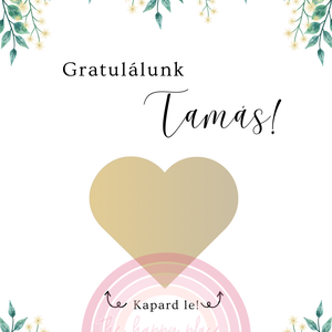 Ballagási kaparós kártya 3. / Ajándék, ballagás, diploma / Kaparós sorsjegy - otthon & életmód - papír, írószer - ajándékozás kellékei - ajándék sorsjegy - Meska.hu