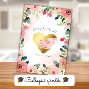 Ballagási kaparós kártya 5. / Ajándék, ballagás, diploma / Kaparós sorsjegy, Otthon & Életmód, Papír, írószer, Ajándékozás kellékei, Ajándék sorsjegy, Fotó, grafika, rajz, illusztráció, MESKA