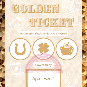 APA LESZEL! kaparós kártya / Ajándék, születésnap, névnap, ünnep, céges / Kaparós sorsjegy - otthon & életmód - papír, írószer - ajándékozás kellékei - ajándék sorsjegy - Meska.hu