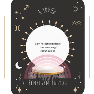 Jós kaparós kártya / Jövőbelátó kártya / Jósgömb / Ajándék, születésnap, névnap, ünnep, céges / Kaparós sorsjegy - otthon & életmód - papír, írószer - ajándékozás kellékei - ajándék sorsjegy - Meska.hu