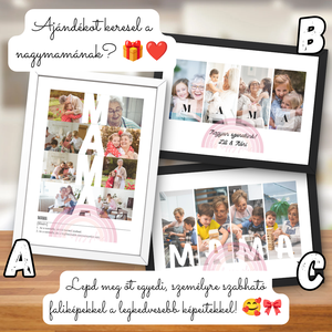 Mama kép / Ajándék mamának / Fali dekoráció, falikép, kollázs / digitális, nyomat / A4, A3, Otthon & Életmód, Dekoráció, Kép & Falikép, Poszter, Fotó, grafika, rajz, illusztráció, MESKA