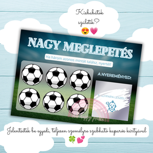 NAGYPAPA LESZEL! kaparós kártya :) / Baba bejelentő / Nagy meglepetés kaparós sorsjegy 3., Otthon & Életmód, Papír, írószer, Ajándékozás kellékei, Ajándék sorsjegy, Fotó, grafika, rajz, illusztráció, MESKA