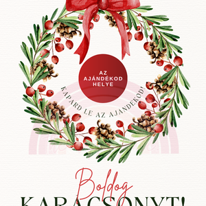 Karácsonyi kaparós kártya 2. / Ajándék, meglepetés / Kaparós sorsjegy / Karácsonyi ajándék - karácsony - karácsonyi ajándékozás - karácsonyi képeslap, üdvözlőlap, ajándékkísérő - Meska.hu