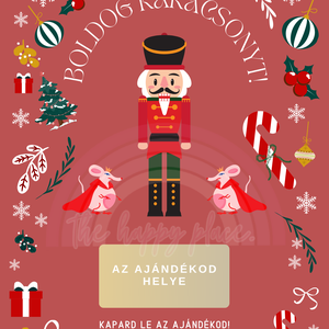 Karácsonyi kaparós kártya 3. / Ajándék, meglepetés / Kaparós sorsjegy / Karácsonyi ajándék - karácsony - karácsonyi ajándékozás - karácsonyi képeslap, üdvözlőlap, ajándékkísérő - Meska.hu