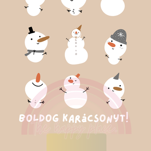 Karácsonyi kaparós kártya 13. / Ajándék, meglepetés / Kaparós sorsjegy / Karácsonyi ajándék - karácsony - karácsonyi ajándékozás - karácsonyi képeslap, üdvözlőlap, ajándékkísérő - Meska.hu