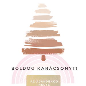 Karácsonyi kaparós kártya 25. / Ajándék, meglepetés / Kaparós sorsjegy / Karácsonyi ajándék - karácsony - karácsonyi ajándékozás - karácsonyi képeslap, üdvözlőlap, ajándékkísérő - Meska.hu