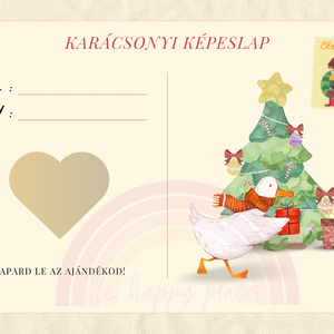 Karácsonyi kaparós kártya 28. / Ajándék, meglepetés / Kaparós sorsjegy / Karácsonyi ajándék - karácsony - karácsonyi ajándékozás - karácsonyi képeslap, üdvözlőlap, ajándékkísérő - Meska.hu