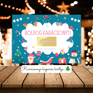 Karácsonyi kaparós kártya 30. / Ajándék, meglepetés / Kaparós sorsjegy / Karácsonyi ajándék - Meska.hu
