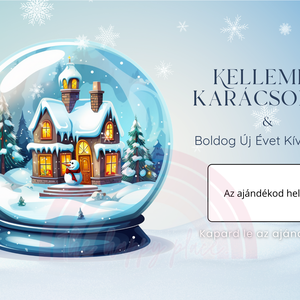 Karácsonyi kaparós kártya 32. / Ajándék, meglepetés / Kaparós sorsjegy / Karácsonyi ajándék - karácsony - karácsonyi ajándékozás - karácsonyi képeslap, üdvözlőlap, ajándékkísérő - Meska.hu