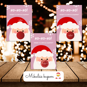 Mikulás kupon / Adventi kupon / Karácsonyi kupon / Ajándék, meglepetés / Kaparós sorsjegy / Karácsonyi ajándék 2. - Meska.hu