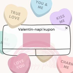 Valentin-napi kupon 1. / Kaparós sorsjegy / Valentin-napi ajándék  - otthon & életmód - papír, írószer - ajándékozás kellékei - ajándék sorsjegy - Meska.hu