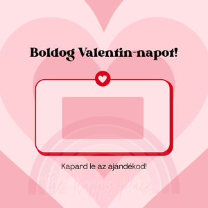 Valentin-napi kupon 2. / Kaparós sorsjegy / Valentin-napi ajándék  - otthon & életmód - papír, írószer - ajándékozás kellékei - ajándék sorsjegy - Meska.hu