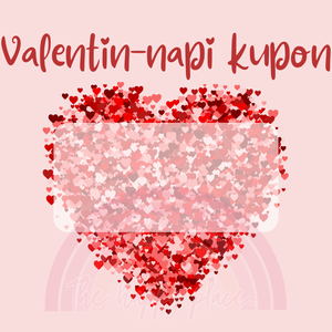 Valentin-napi kupon 9. / Kaparós sorsjegy / Valentin-napi ajándék  - otthon & életmód - papír, írószer - ajándékozás kellékei - ajándék sorsjegy - Meska.hu