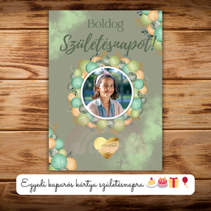Boldog születésnapot! / Egyedi kaparós kártya / Ajándék, születésnap, névnap, ünnep, céges / Kaparós sorsjegy 3. - otthon & életmód - papír, írószer - ajándékozás kellékei - ajándék sorsjegy - Meska.hu