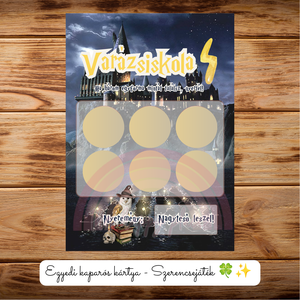 NAGYTESÓ LESZEL! kaparós kártya :) / Harry Potter / Bababejelentő / Testvér bejelentés / Meglepetés kaparós sorsjegy - baba - mama - babaemlékek - bababejelentők - Meska.hu