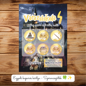 NAGYTESÓ LESZEL! kaparós kártya :) / Harry Potter / Bababejelentő / Testvér bejelentés / Meglepetés kaparós sorsjegy - Meska.hu