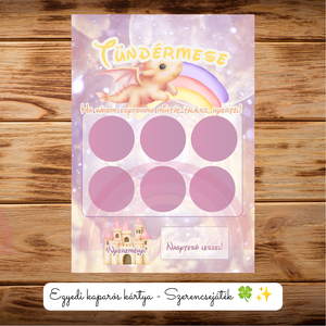 NAGYTESÓ LESZEL! kaparós kártya :) / Tündérmese / Bababejelentő / Testvér bejelentés / Meglepetés kaparós sorsjegy - baba - mama - babaemlékek - bababejelentők - Meska.hu