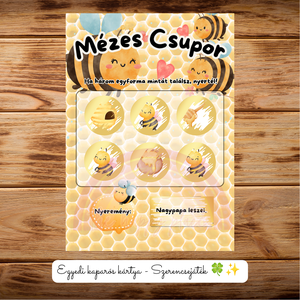 NAGYPAPA LESZEL! kaparós kártya :) / Mézes Csupor / Bababejelentő / Unoka bejelentés / Meglepetés kaparós sorsjegy, Baba - mama, Babaemlékek, Bababejelentők, Fotó, grafika, rajz, illusztráció, MESKA
