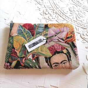 Frida Kahlo mintás laptoptáska, mobil táska  neszesszer együtt - táska & tok - laptoptáska, laptop hátizsák - Meska.hu