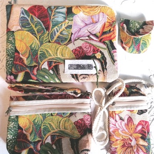Frida Kahlo mintás laptoptáska, mobil táska  neszesszer együtt, Táska & Tok, Laptoptáska, laptop hátizsák, , MESKA