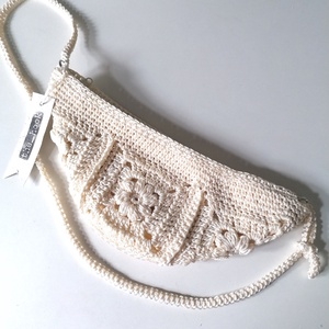 Horgolt crossbody táska - Meska.hu