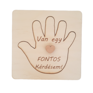 Keresztszülő Felkérő Puzzle  Fa, Gravírozott Ajándék (3 Változatban) - játék & sport - keresztelőajándékok - Meska.hu