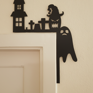 Halloweeni Ajtó- és Sarokdísz Párban (3 Választható Minta) - otthon & életmód - dekoráció - halloween - halloweeni ajtódíszek és ablakdíszek - Meska.hu