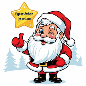 Mikulásváró Kitűző  Szállítás Akár 500 Ft!  Névvel, 2 Méretben - ékszer - kitűző és bross - Meska.hu