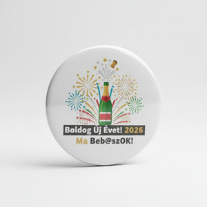 Vicces Szilveszteri Kitűző  Szállítás Akár 500 Ft! - ékszer - kitűző és bross - Meska.hu