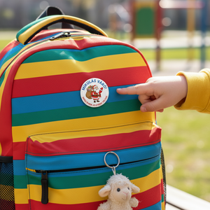 Cuki Mikulásos Kitűző Gyerekeknek  Posta Akár 500 Ft! - ékszer - kitűző és bross - Meska.hu