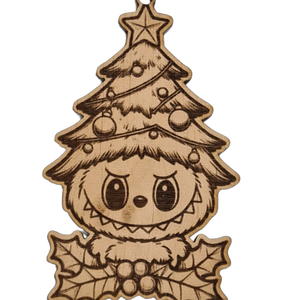 Labubu Fa Karácsonyfadísz Szett (4 db)  Posta akár 500Ft ! - karácsony - karácsonyi lakásdekoráció - karácsonyfadíszek - Meska.hu