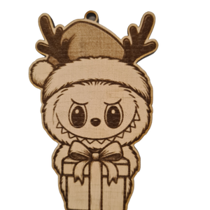 Labubu Fa Karácsonyfadísz Szett (4 db)  Posta akár 500Ft ! - karácsony - karácsonyi lakásdekoráció - karácsonyfadíszek - Meska.hu