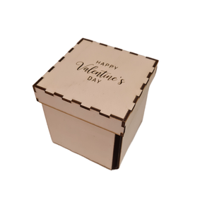 Valentin-napi Robbanó Ajándékdoboz � Romantikus Meglepetés Fából - otthon & életmód - dekoráció - asztal és polc dekoráció - díszdoboz - Meska.hu